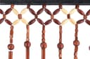 Maximex Türvorhang Holzperlen | Braun 2