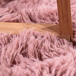 Paco Home Hochflor-Teppich Silky 591 | Rosa