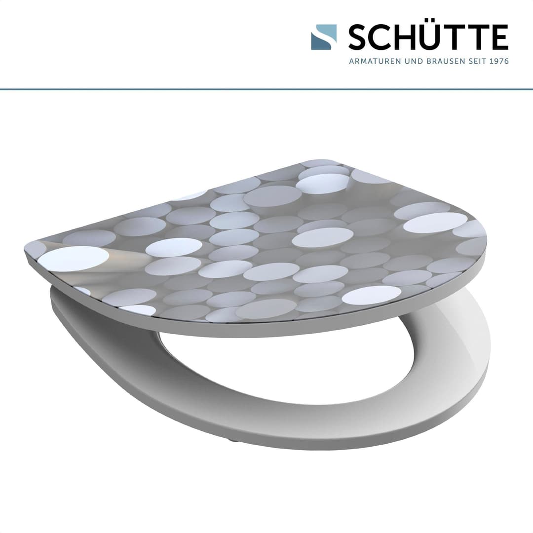 Schütte WC-Sitz Round Dips | Mehrfarbig