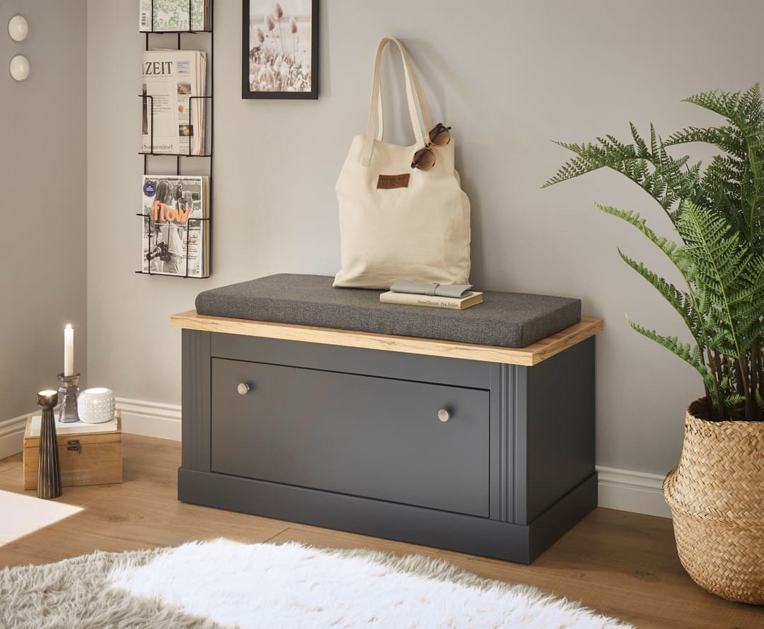 OTTO home Sitzbank WESTMINSTER | Grau