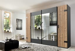 Wimex Schwebetürenschrank Stockholm | Mehrfarbig