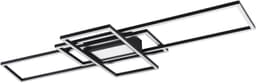 TRIO Leuchten LED Deckenleuchte MILA | Schwarz