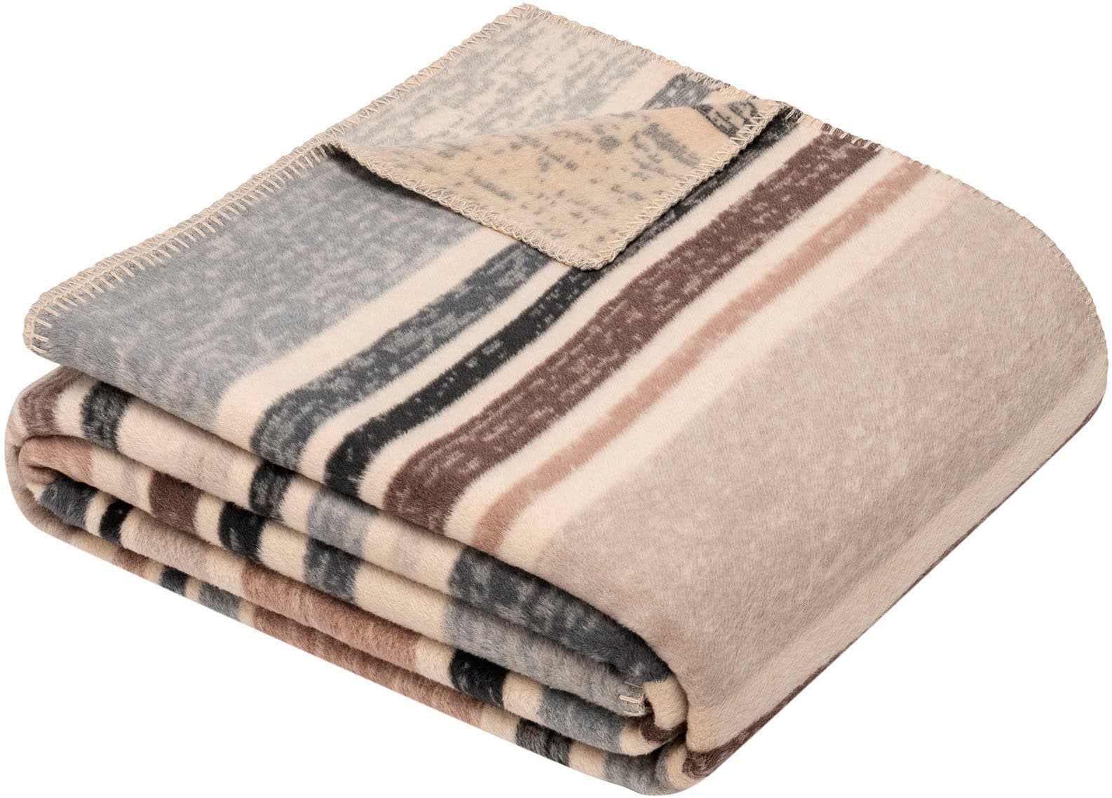 IBENA Wohndecke Kumba | Beige