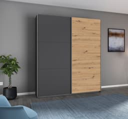 rauch Schwebetürenschrank AURELIO | Holztöne