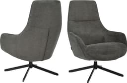 OTTO home Drehsessel CLARINDA | Grau