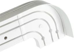 SN DECO GROUP Vorhangschiene SH3 | Weiß