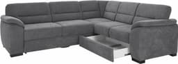 sit&more Ecksofa Montego L-Form | Grau