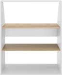 Gami Kleiderschrank UNDER Schrägschrank mit einer Tür | Weiß 2