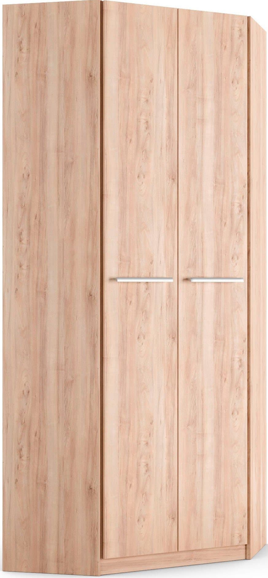 priess Eckkleiderschrank Barcelona | Holztöne