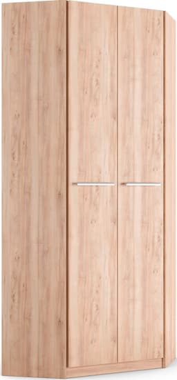 priess Eckkleiderschrank Barcelona | Holztöne