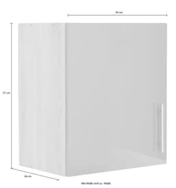KOCHSTATION Hängeschrank KS-Toledo | Weiß
