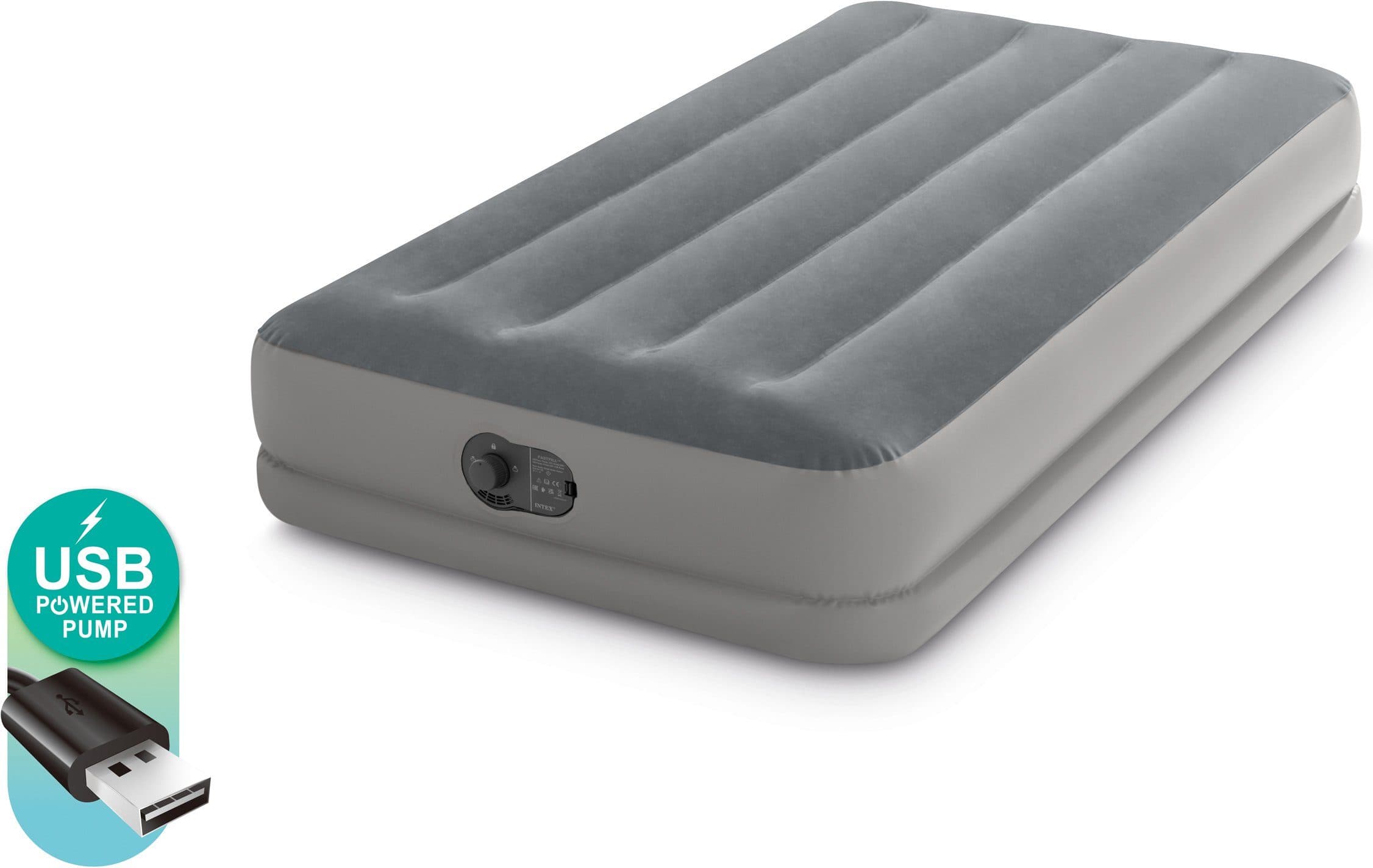 Intex Luftbett Prestige Mid-Rise | Grau