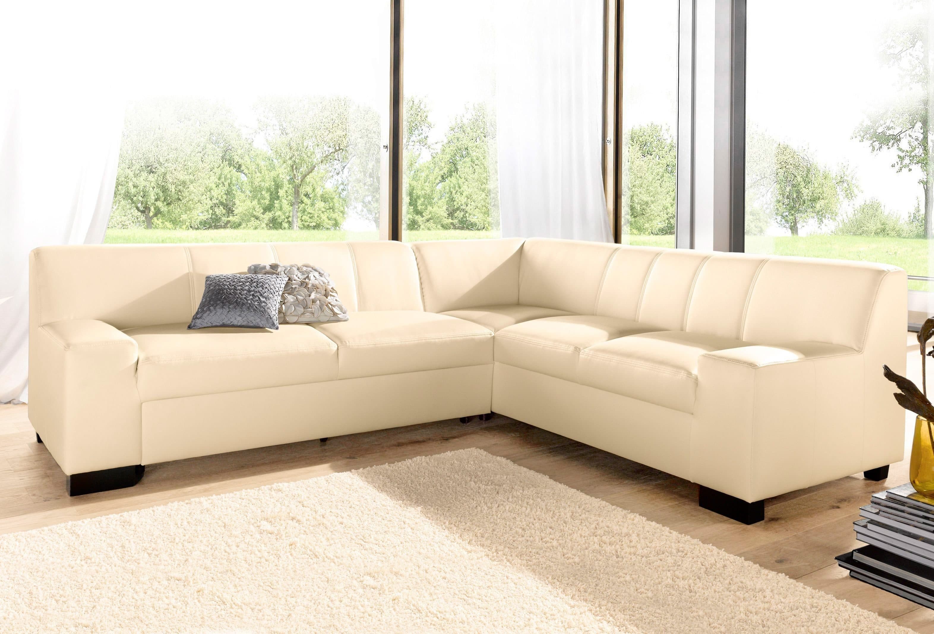 DOMO collection Ecksofa Norma Top | Beige