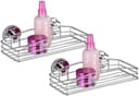 Wenko Duschablage Vacuum-Loc® | Silber 4
