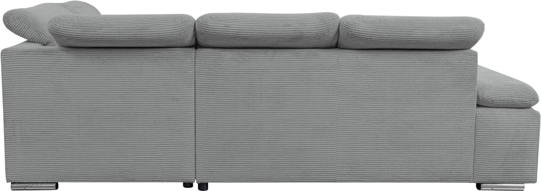 WERK2 Ecksofa Alicante Cord | Grau