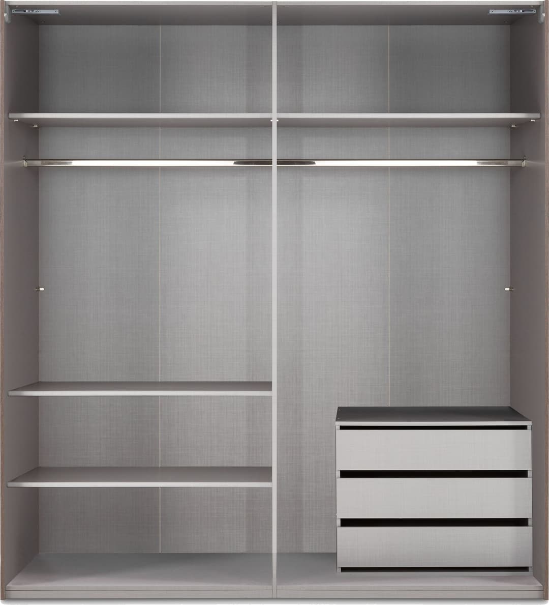 Wimex Schwebetürenschrank Ernie | Weiß
