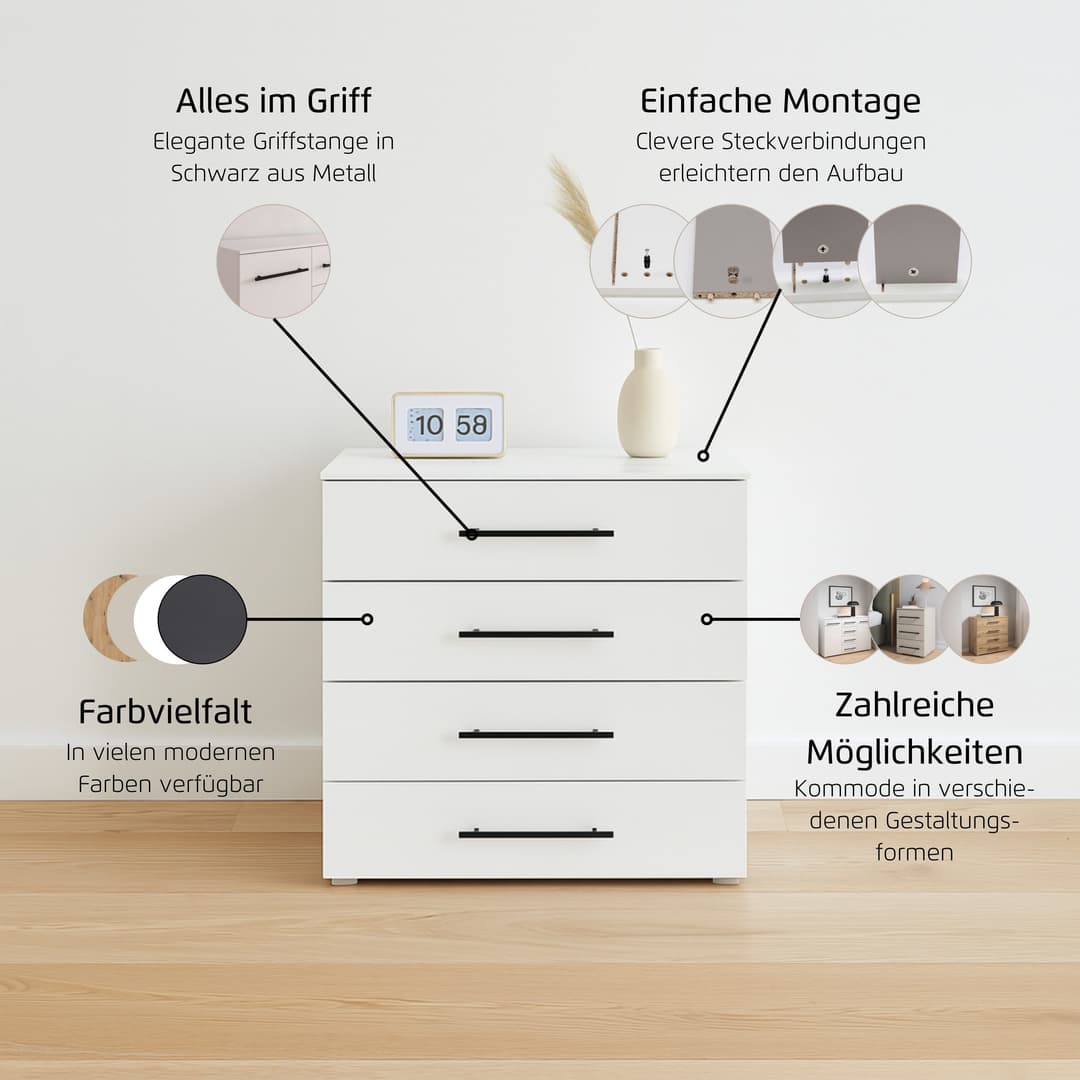rauch AVOLA Schubkastenkommode | Beige