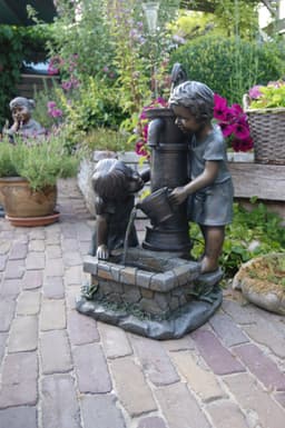 Ubbink Gartenbrunnen Atlanta | Grau