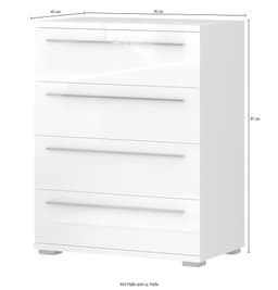 OTTO home Schubkastenkommode Piano | Weiß