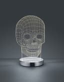 Reality Leuchten LED Tischleuchte Skull | Mehrfarbig