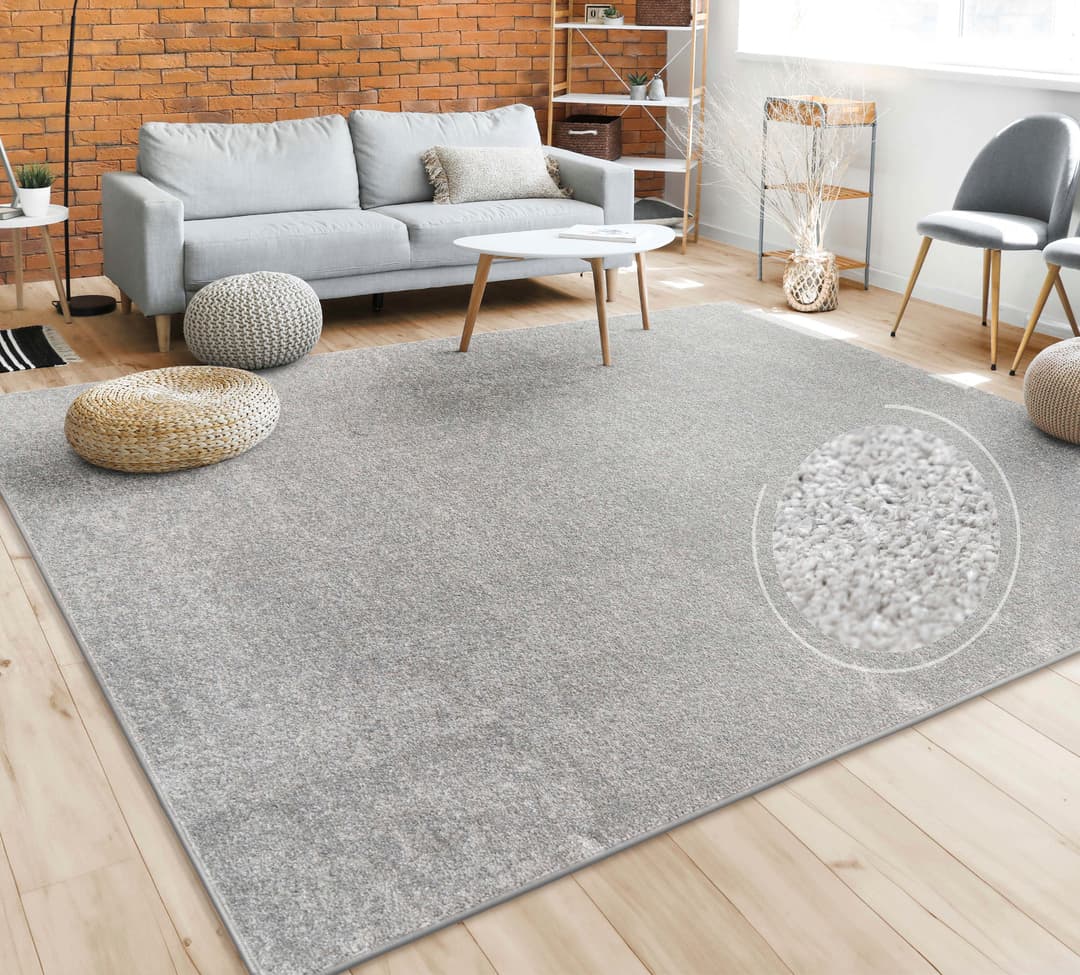 Paco Home Teppich Porto 890 | Grau