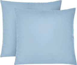 Biberna Kissenbezug Michi Feinjersey | Blau