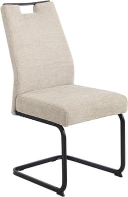 HELIA KERTIN Freischwinger Stuhl (4er Set) | Beige
