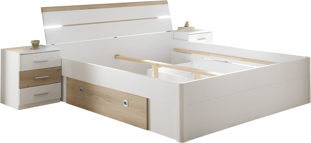 Schlafkontor Bettanlage Kiara | Holztöne