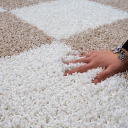 Sanat Hochflor-Teppich Milano 1250 | Beige