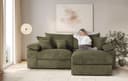 Home affaire Ecksofa Soft&Cosy XL L-Form | Grün 2