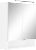welltime Spiegelschrank Ribera | Weiß