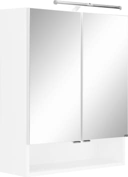 welltime Spiegelschrank Ribera | Weiß