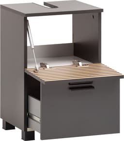 welltime Waschbeckenunterschrank Katta | Grau