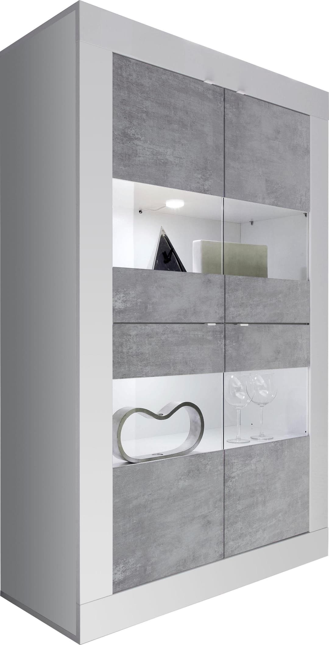 Home affaire Vitrine Basic | Weiß