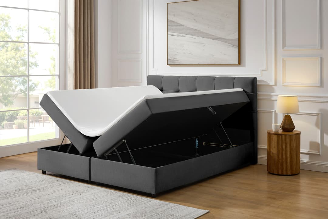 OTTO home Boxbett Tommes | Grau