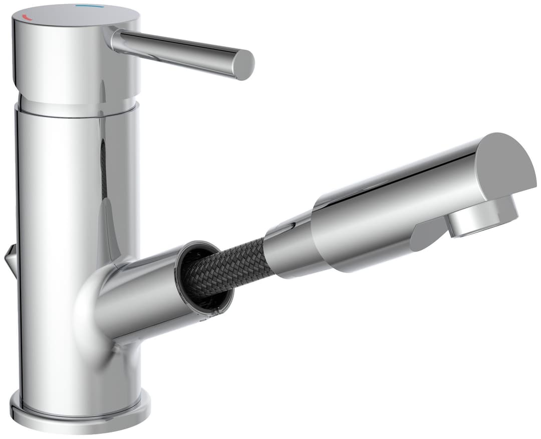 Schütte Cornwall Waschtischarmatur | Silber