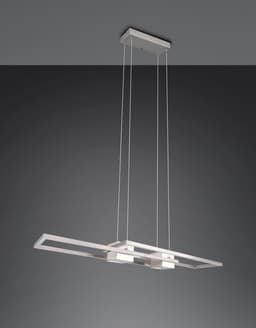 TRIO Leuchten ALBANY LED Pendelleuchte | Silber