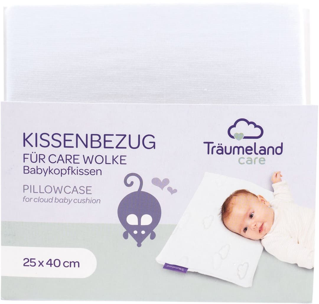 Träumeland Babykissen Kissenbezug | Weiß