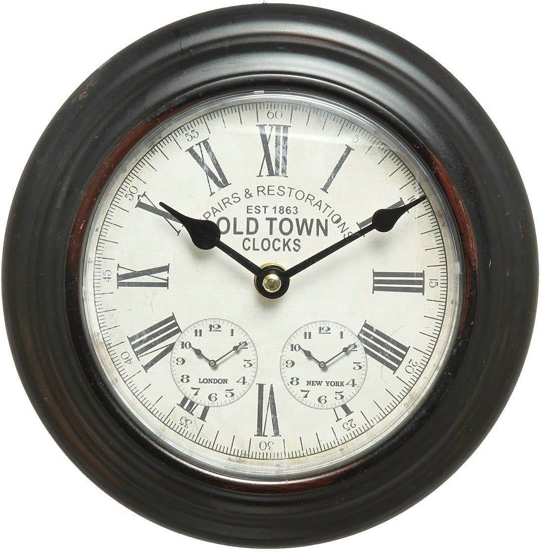 Ambiente Haus Wanduhr | Schwarz