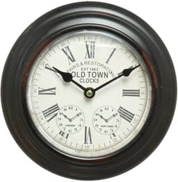 Ambiente Haus Wanduhr | Schwarz