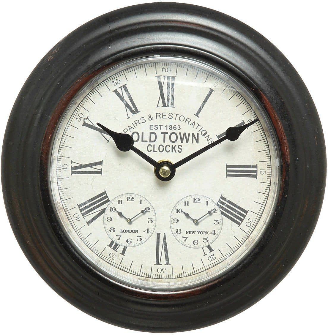 Ambiente Haus Wanduhr | Schwarz