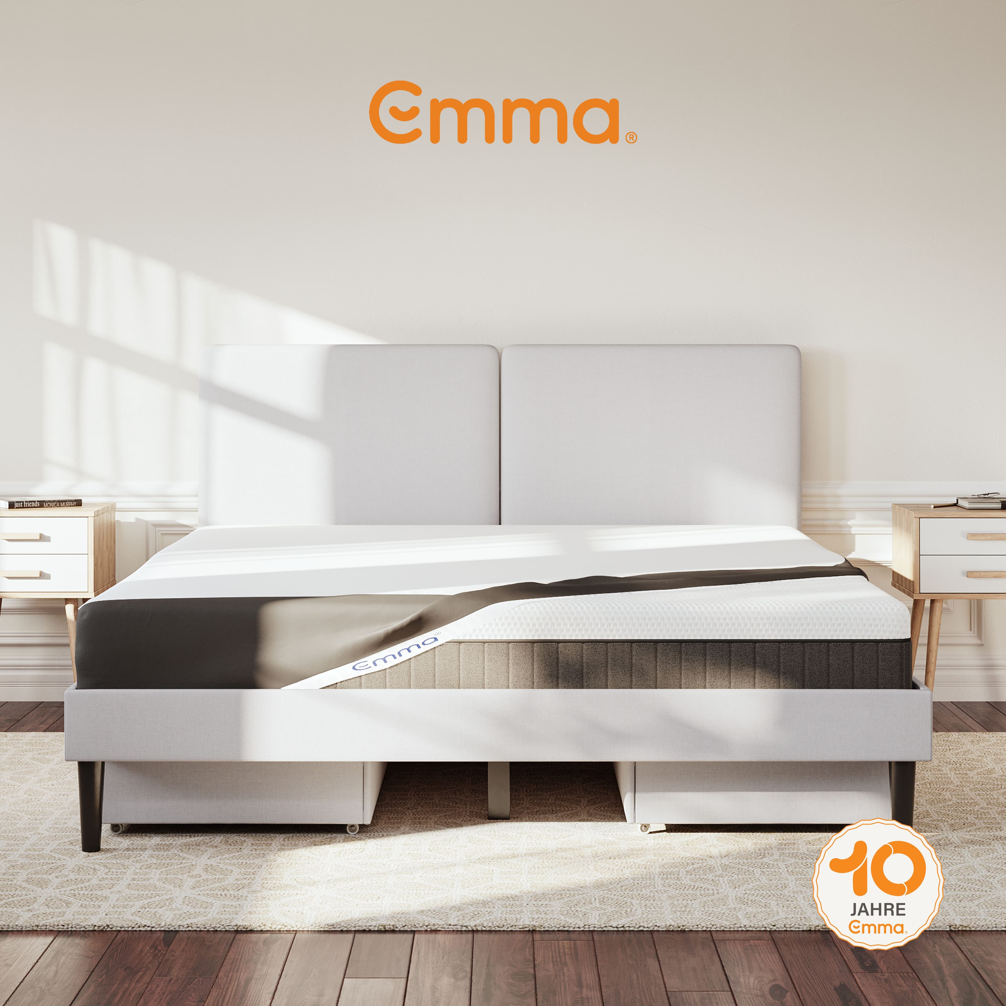 Emma Premium Matratzenschoner | Weiß