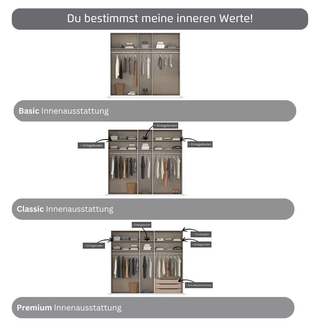 rauch Kleiderschrank AVOLA | Weiß