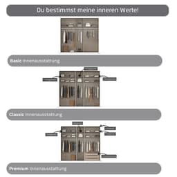 rauch Kleiderschrank AVOLA | Weiß