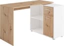 FMD Eckschreibtisch AUGSBURG | Holztöne 2