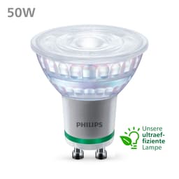 Philips LED-Leuchtmittel UltraEfficient 50W | Transparent