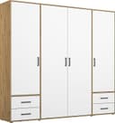 rauch Drehtürenschrank VOYAGER | Holztöne