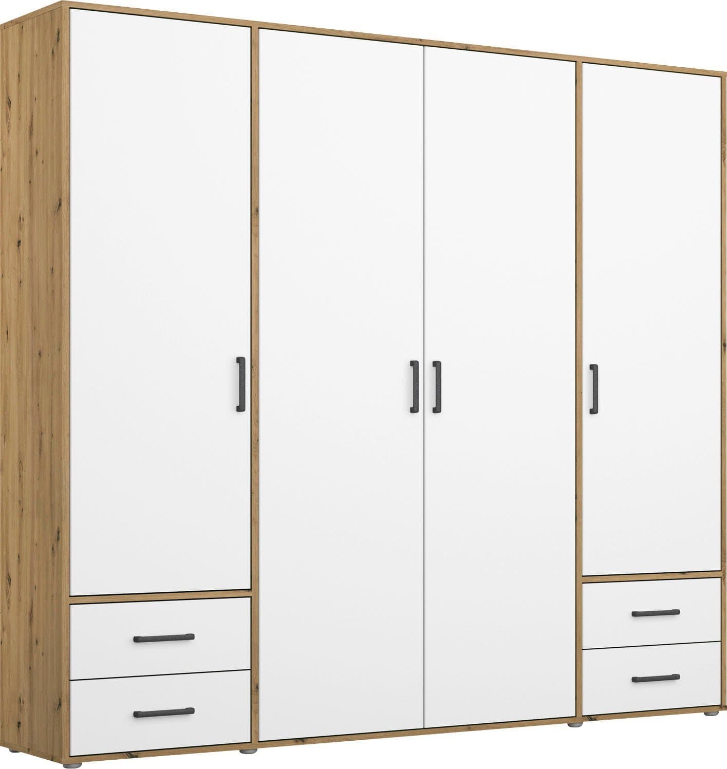 rauch Drehtürenschrank VOYAGER | Holztöne