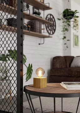 EGLO PRESTWICK 2 Tischleuchte | Braun