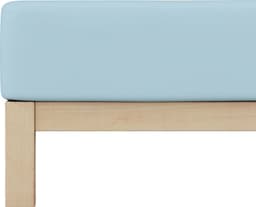 Schlafgut Spannbettlaken PURE | Blau
